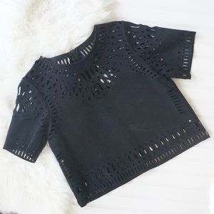 Sea New York Laser Cut Blouse